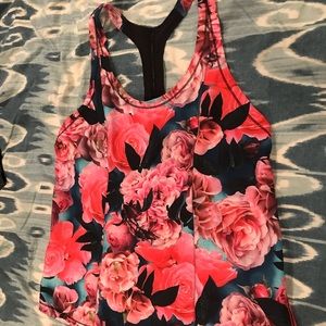Lululemon Secret Garden Lightened Up Singlet
